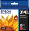 Epson - 314XL 2-Pack High-Yield - Gray/Red Ink Cartridges - Gray/ Red-Front_Standard 