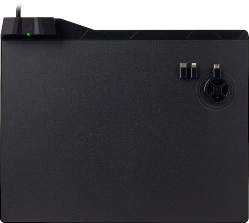  CORSAIR - Gaming Qi Wireless Charging MM1000 Mouse Pad - Black