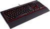 CORSAIR - K68 Wired Gaming Mechanical Cherry MX Red Switch Keyboard with Backlighting-Front_Standard