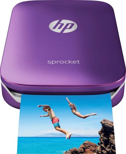  HP - Sprocket Photo Printer - Purple
