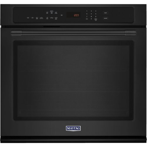 Maytag - 30" Built-In Single Electric Convection Wall Oven-Front_Standard 