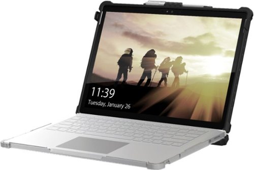 UAG PLASMA SERIES MICROSOFT SURFACE BOOK 3, 2, 1, & PERFORMANCE BASE CASE - Ice (Transparent) BUY ONLINE