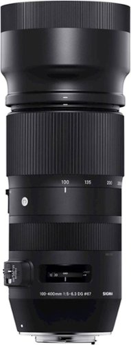 Sigma - Contemporary 100-400mm f/5.0-6.3 DG OS HSM Optical Telephoto Zoom Lens for SA - Black