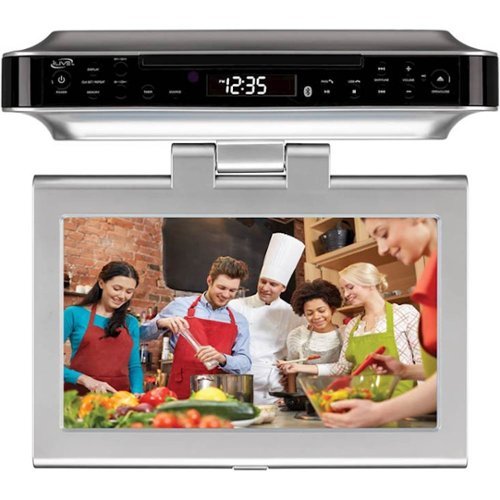  iLive - DVD Player with 10&quot; LCD display - Silver