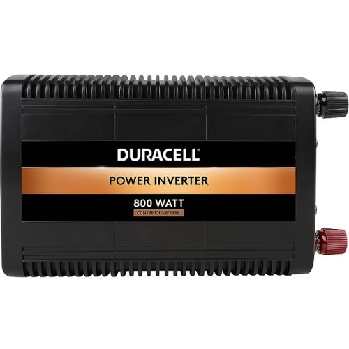 Duracell 800W High Power Inverter with USB Port - Black WORLDWIDE DELIVERY