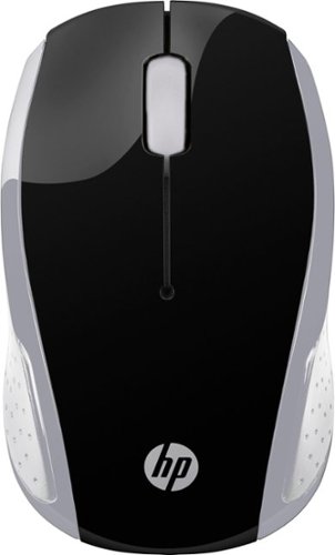  HP - 200 Wireless Optical Mouse - Silver