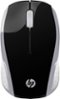 HP - 200 Wireless Optical Mouse - Silver-Front_Standard 