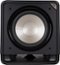 Polk Audio - 12" 200W Powered Subwoofer - Black Washed Walnut-Front_Standard