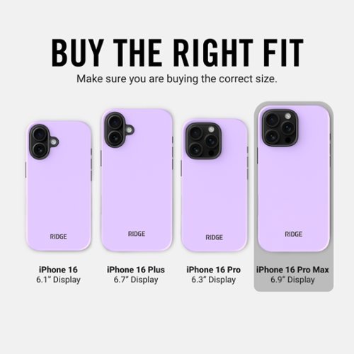 The Ridge Wallet Everyday Phone Case - IPhone 16 Pro Max - Lavender HOW TO BUY