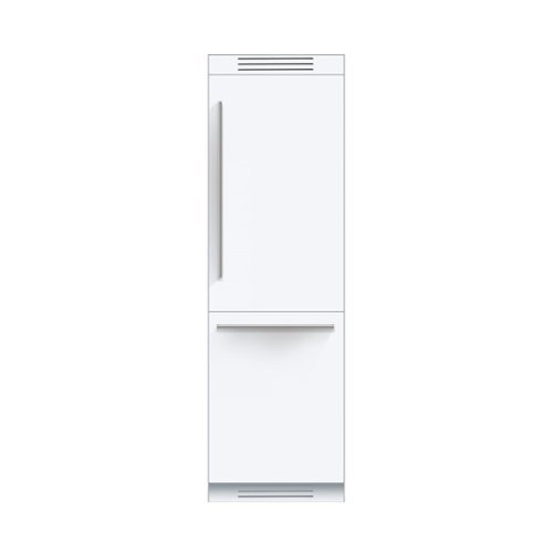 Bosch - 800 Series 9.6 Cu. Ft. Bottom-Freezer Built-In Refrigerator - White-Front_Standard 