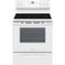 Frigidaire - Gallery 5.4 Cu. Ft. Self-Cleaning Freestanding Electric Convection Range - White-Front_Standard