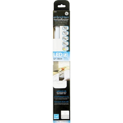  GE - Enbrighten Linkable 12" LED Under Cabinet Light Fixture - White