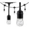 Enbrighten - Café LED Lights (48 feet/24 bulbs) - Black-Front_Standard