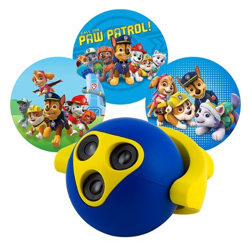 Nickelodeon - Projectables Paw Patrol Tri-Tube LED Night Light - Multicolor
