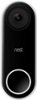 Google - Nest Doorbell (Wired) Smart Wi-Fi Video Doorbell - Black-Front_Standard