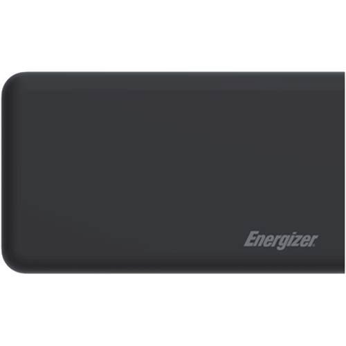Energizer - HIGH-TECH 8,000 mAh Portable Charger for Most USB-Enabled Devices - Black-Front_Standard 