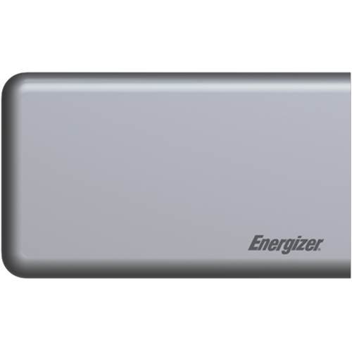 Energizer - HIGH-TECH 8,000 mAh Portable Charger for Most USB-Enabled Devices - Silver-Front_Standard 