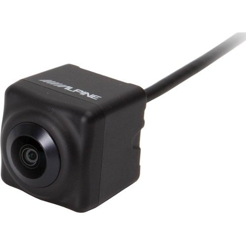 Alpine - HCE-C2100RD Back-Up Camera - Black-Front_Standard 