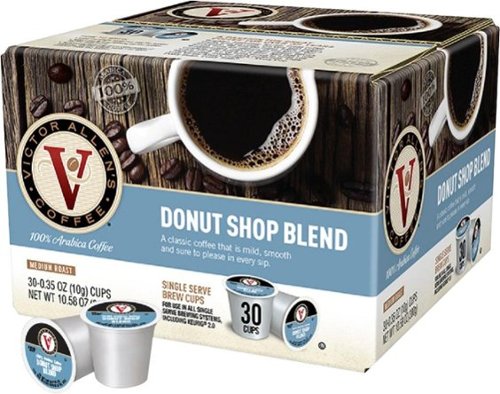  Victor Allen's - Donut Shop Blend Coffee Pods (30-Pack)