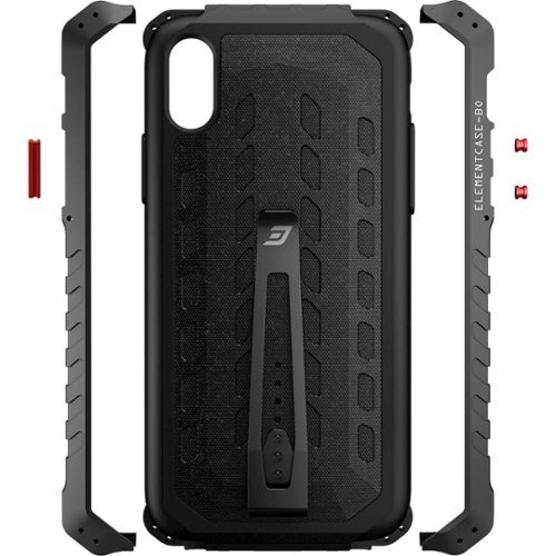 Element Case OPS Case for Apple iPhone X and XS - Black WHERE TO BUY