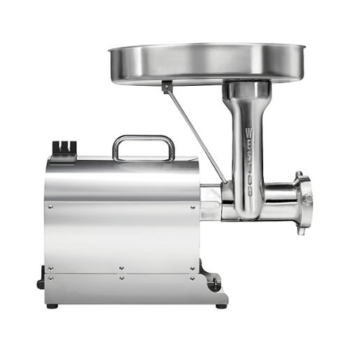 Weston - Pro Series #32 Electric Meat Grinder and Sausage Stuffer - Silver