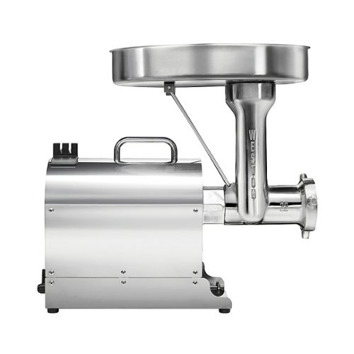 Weston - Pro Series #22 Electric Meat Grinder and Sausage Stuffer - Silver