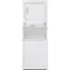 Front. GE - 3.8 Cu. Ft. Top Load Washer and 5.9 Cu. Ft. Electric Dryer Laundry Center - White.