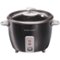 Hamilton Beach - 16-Cup Rice Cooker/Steamer - Black-Front_Standard
