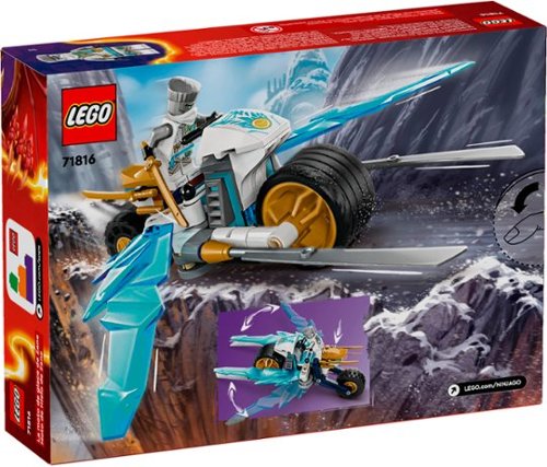 【2024秋冬新作】 Zane's NINJAGO LEGO Ice 71816 Gift Ninja Set, Toy Motorcycle スケートボード