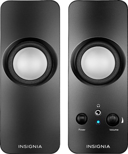 Insignia™ Speakers - Black GLOBAL SHIPPING