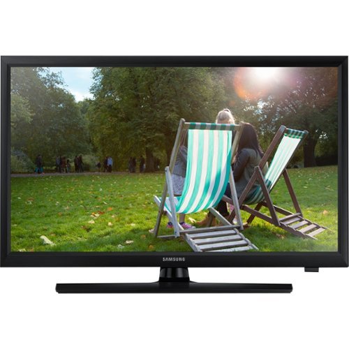 Samsung - Refurbished TE310 Series T24E310ND 23.6" LED HD Monitor - Glossy Black-Front_Standard 