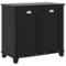 Homcom - Storage Cabinet - Black-Front_Standard