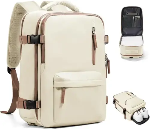 Beige With Brown-Small