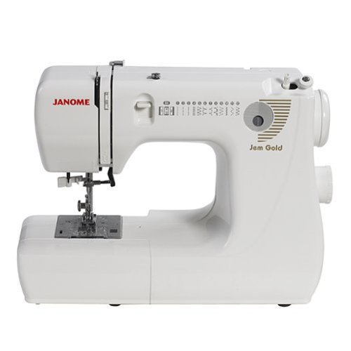 Janome - Jem Gold 660 Lightweight Mechanical Sewing Machine-Front_Standard 