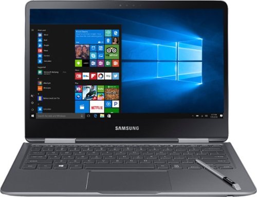  Samsung - Notebook 9 Pro 13.3&quot; Touch-Screen Laptop - Intel Core i7 - 8GB Memory - 256GB Solid State Drive - Titan Silver