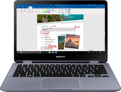  Samsung - Notebook 7 Spin 2-in-1 13.3&quot; Touch-Screen Laptop - Intel Core i5 - 8GB Memory - 256GB Solid State Drive