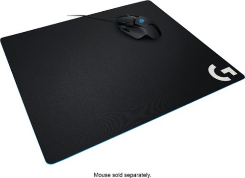 Logitech - Alfombrilla de ratón para juegos G640 - Negro
