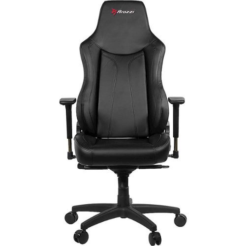 Arozzi - Vernazza Premium PU Leather Ergonomic Gaming Chair - Black