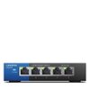 Linksys - 5-Port 10/100/1000 Gigabit Switch - Black/Blue-Front_Standard