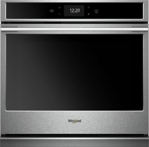 Whirlpool - 30" Built-In Single Electric Convection Wall Oven - Stainless steel