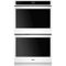 Whirlpool - 30" Built-In Double Electric Convection Wall Oven - White-Front_Standard