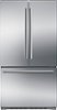 Bosch - 800 Series 20.7 Cu. Ft. Bottom-Freezer Counter-Depth Refrigerator-Front_Standard 