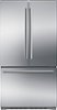 Bosch - 800 Series 20.7 Cu. Ft. Bottom-Freezer Counter-Depth Refrigerator-Front_Standard