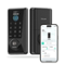 DESLOC - D110 Plus Wi-Fi Smart Lock, Fingerprint Keyless Deadbolt, No Bridge, Remotely App Control - Black-Front_Standard