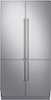 Dacor - Contemporary Style Panel Kit for 42" Built-in French Door Refrigerator - Stainless Steel-Front_Standard