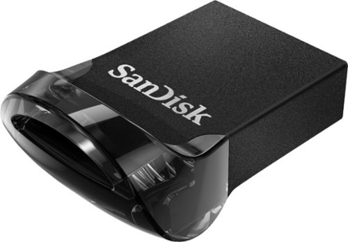 SANDISK Ultra Fit 128GB USB 3.1 Flash Drive - Black WORLDWIDE DELIVERY