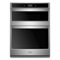 Whirlpool - 30" Built-In Electric Convection Double Wall Oven with Microwave with Air Fry when Connected - Stainless Steel-Front_Standard 