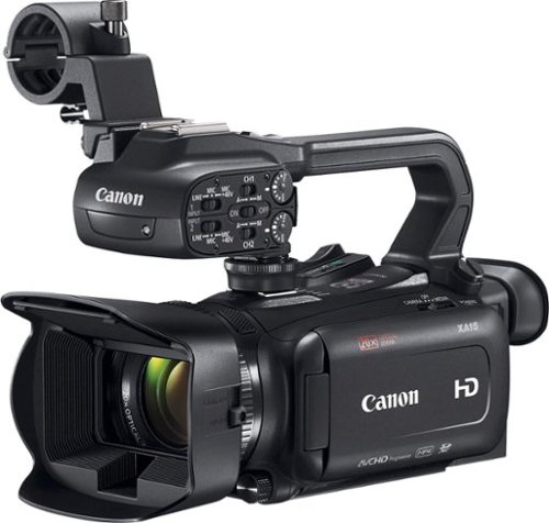 Canon - XA15 HD Flash Memory Premium Camcorder - Black