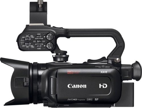 Canon XA15 HD Flash Memory Premium Camcorder - Black WORLDWIDE DELIVERY