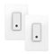 WeMo - Wi-Fi Smart Light Switch (2-Pack) - White-Front_Standard
